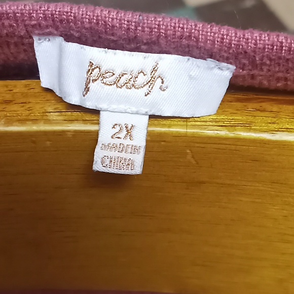 Peach Sweater - Picture 2 of 4